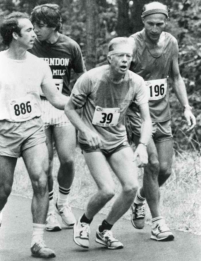Carter’s collapse during a 10K led one expert to posit that running was worse than heroin.undefined